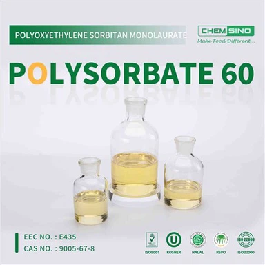 Polysorbate 60: מתחלב מושלם למוצרי טיפוח אישי