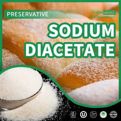 תוסף מזון סודיום דיאצטט E262 לתיבול ומוצרי בשר